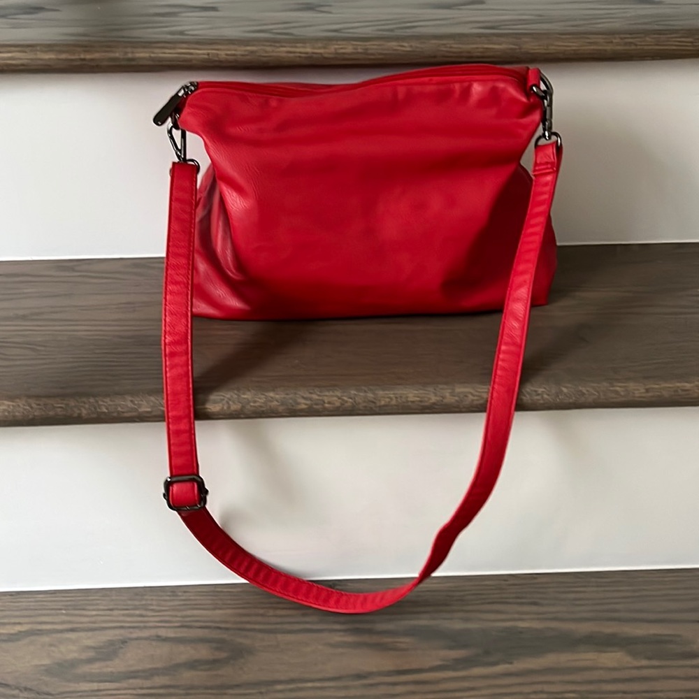 Red Crossbody Bag